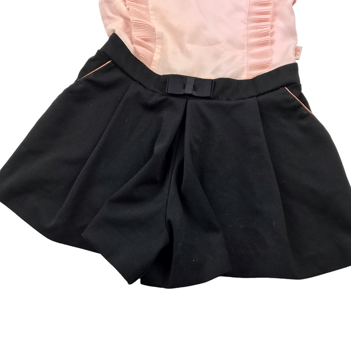 Ted Baker 7-8 years pink and black playsuit