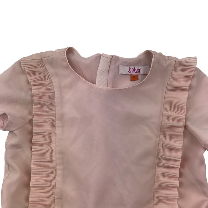 Ted Baker 7-8 years pink and black playsuit