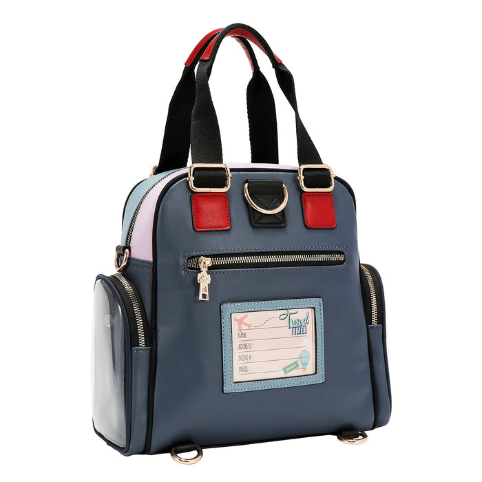 TEDDY & PIN CONVERTIBLE BACKPACK