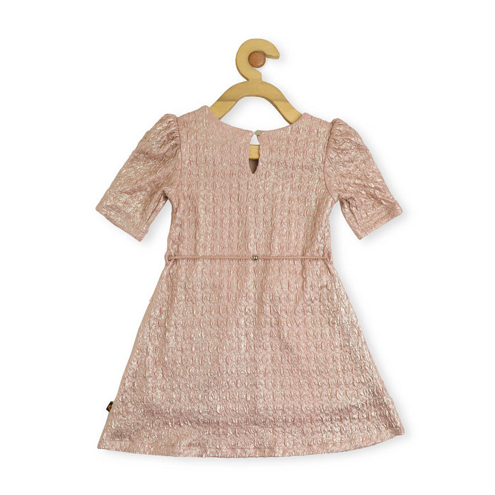 TEXTURED A LINE DRESS VTM07-016