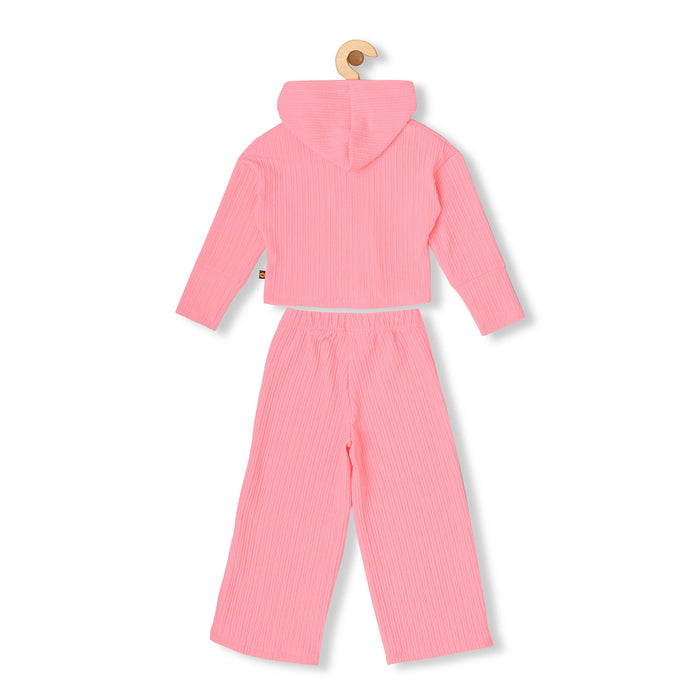 TEXTURED KNIT ENSEMBLE VTM19-071