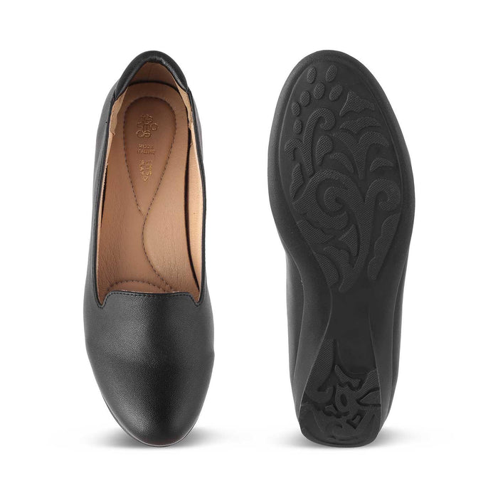 The Asamsy Black Women's Casual Ballerinas Tresmode - Tresmode