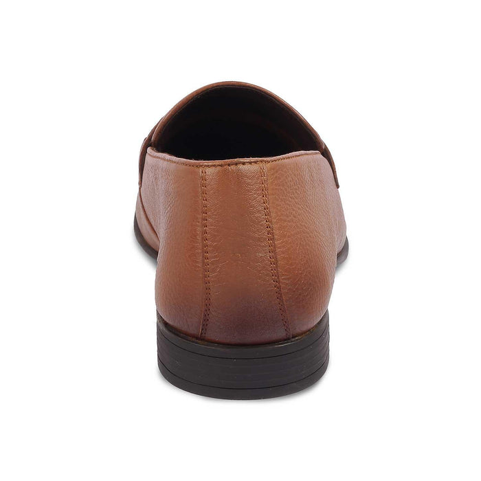 The Bochum Tan Men's Leather Loafers Tresmode - Tresmode