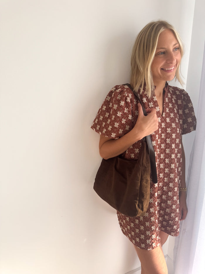 The Camden Suede Hobo Bag