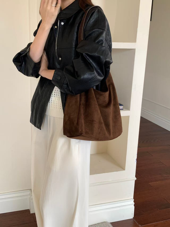 The Camden Suede Hobo Bag