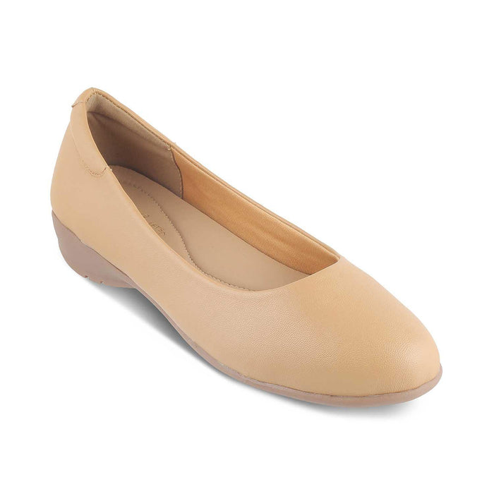 The Charlot TMM-3 Camel Women's Casual Ballerinas Tresmode - Tresmode