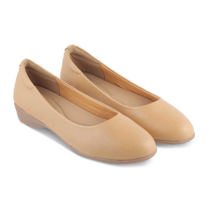The Charlot TMM-3 Camel Women's Casual Ballerinas Tresmode - Tresmode