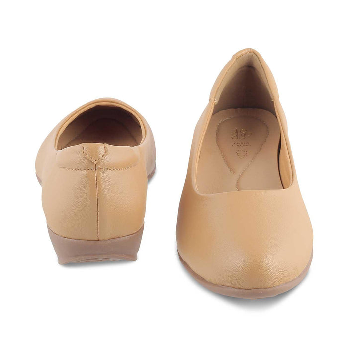 The Charlot TMM-3 Camel Women's Casual Ballerinas Tresmode - Tresmode