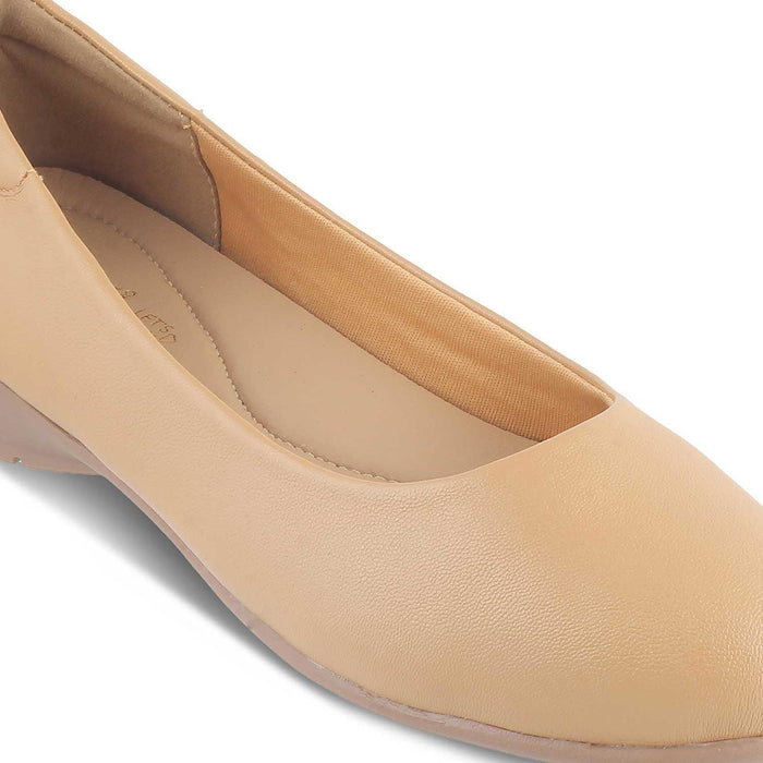 The Charlot TMM-3 Camel Women's Casual Ballerinas Tresmode - Tresmode