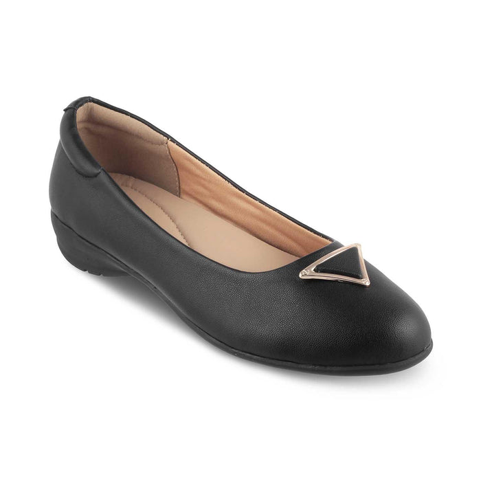 The Cheviz Black Women's Dress Ballerinas Tresmode - Tresmode