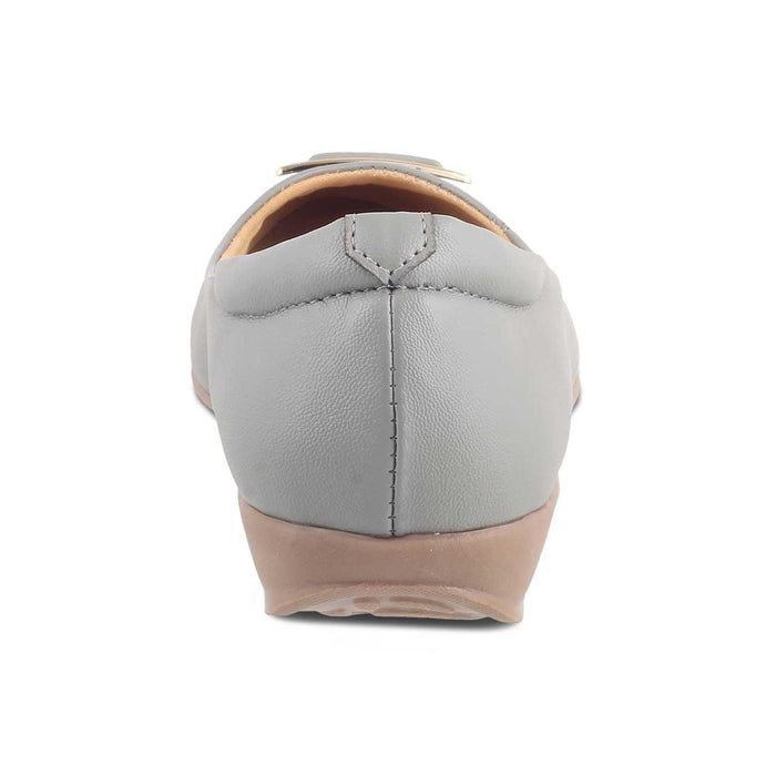 The Cheviz Grey Women's Dress Ballerinas Tresmode - Tresmode