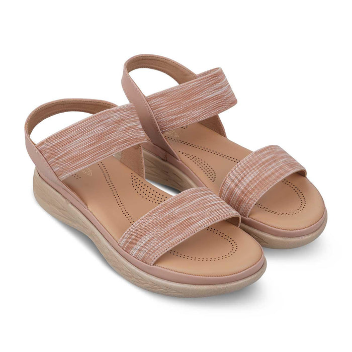 The Hint Pink Women's Casual Wedge Sandals Tresmode - Tresmode