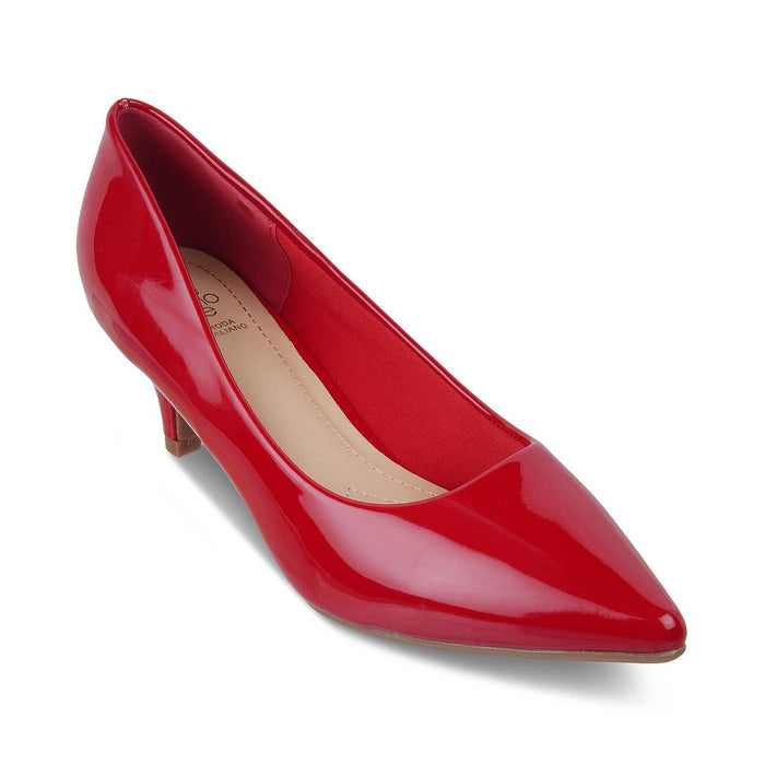 The Jerse Red Women's Dress Pumps Tresmode - Tresmode