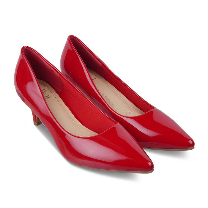 The Jerse Red Women's Dress Pumps Tresmode - Tresmode