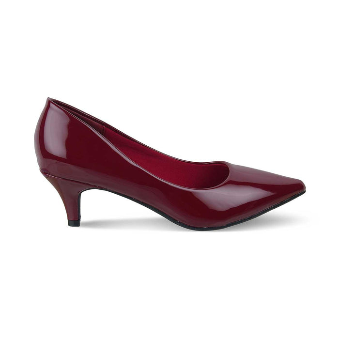 The Jerse Wine Women's Dress Pumps Tresmode - Tresmode