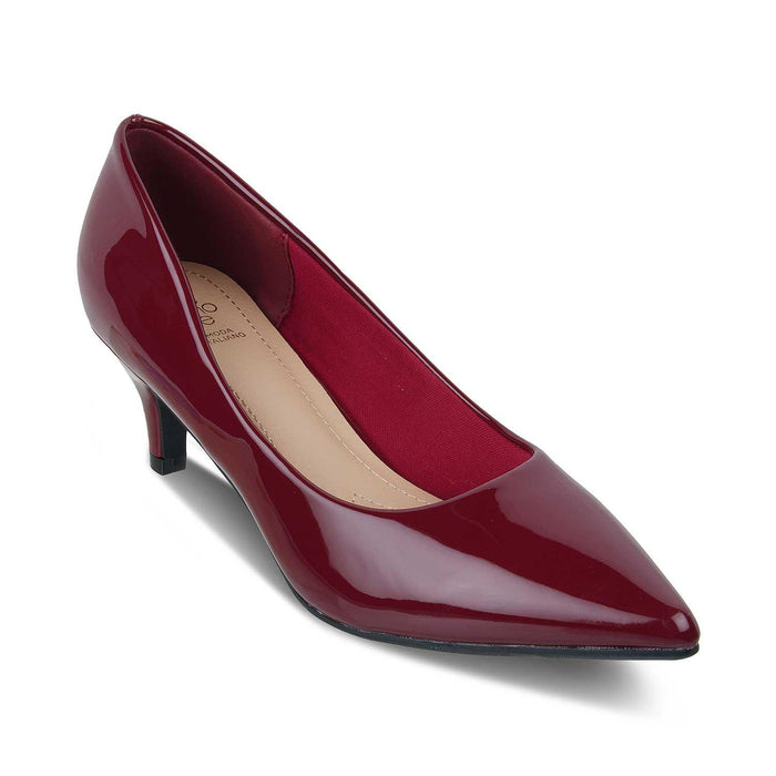The Jerse Wine Women's Dress Pumps Tresmode - Tresmode