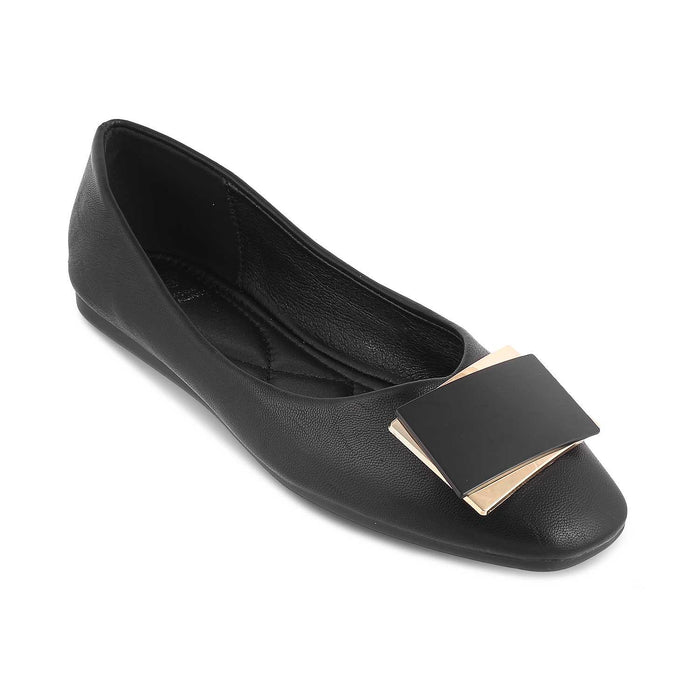 The Londre Black Women's Casual Ballerinas Tresmode - Tresmode