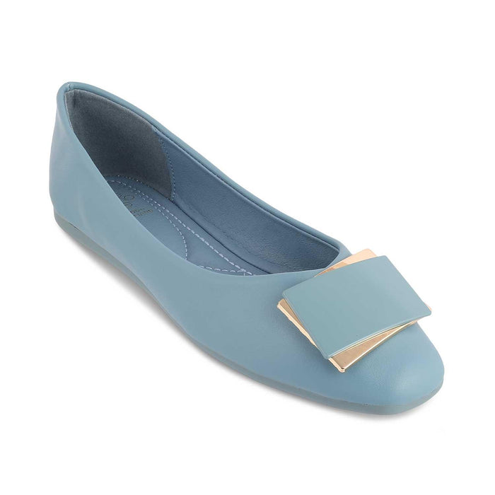 The Londre Blue Women's Casual Ballerinas Tresmode - Tresmode