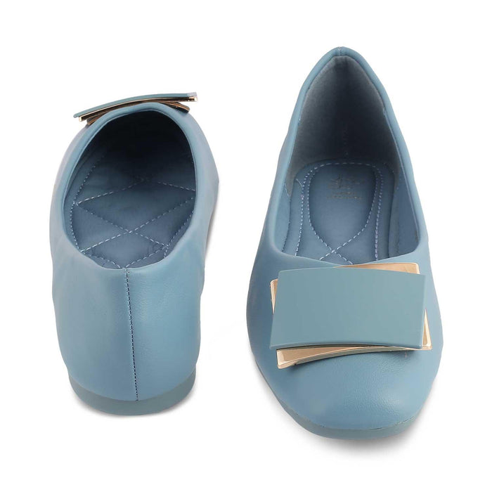 The Londre Blue Women's Casual Ballerinas Tresmode - Tresmode