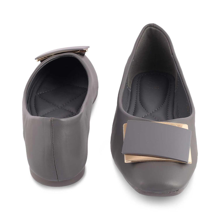The Londre Grey Women's Casual Ballerinas Tresmode - Tresmode