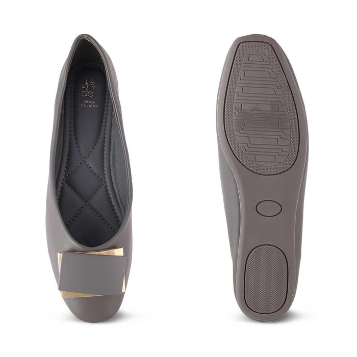 The Londre Grey Women's Casual Ballerinas Tresmode - Tresmode