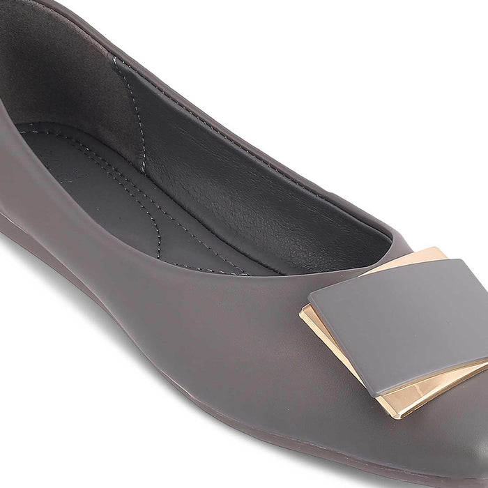 The Londre Grey Women's Casual Ballerinas Tresmode - Tresmode