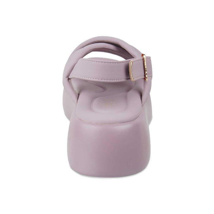 The Lonir Purple Women's Dress Wedge Sandals Tresmode - Tresmode