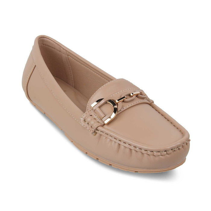 The Miko Beige Women's Dress Loafers Tresmode - Tresmode