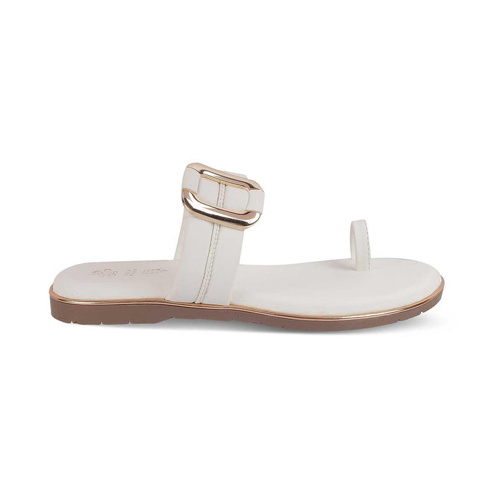 The Perry White Women's Dress Flats Tresmode - Tresmode