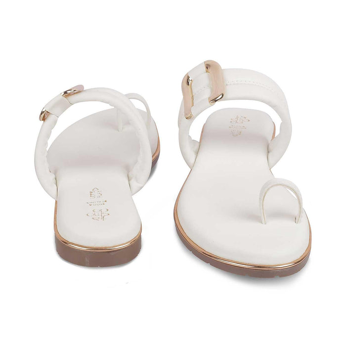 The Perry White Women's Dress Flats Tresmode - Tresmode