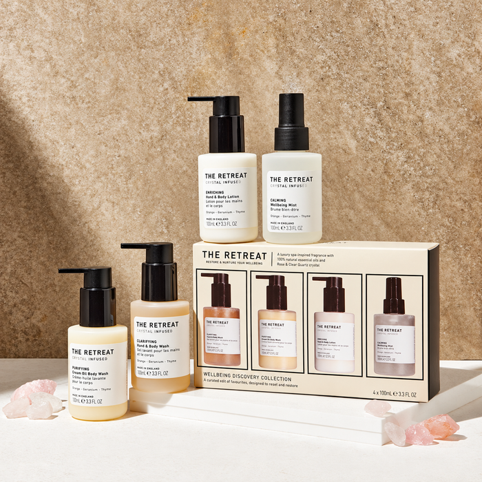 THE RETREAT - Wellbeing Discovery Collection - 4 x 100 ml
