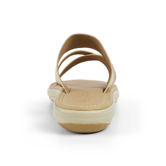 The Rofila Champagne Flatform Flats