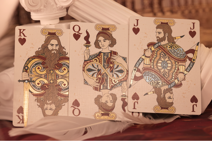 The Temple of Artemis at Ephesus Playing Cards - Half Brick Set
