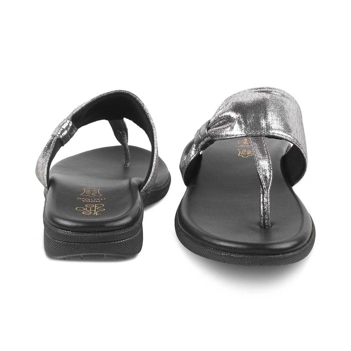The Tobow Silver Women's Casual Flats Tresmode - Tresmode