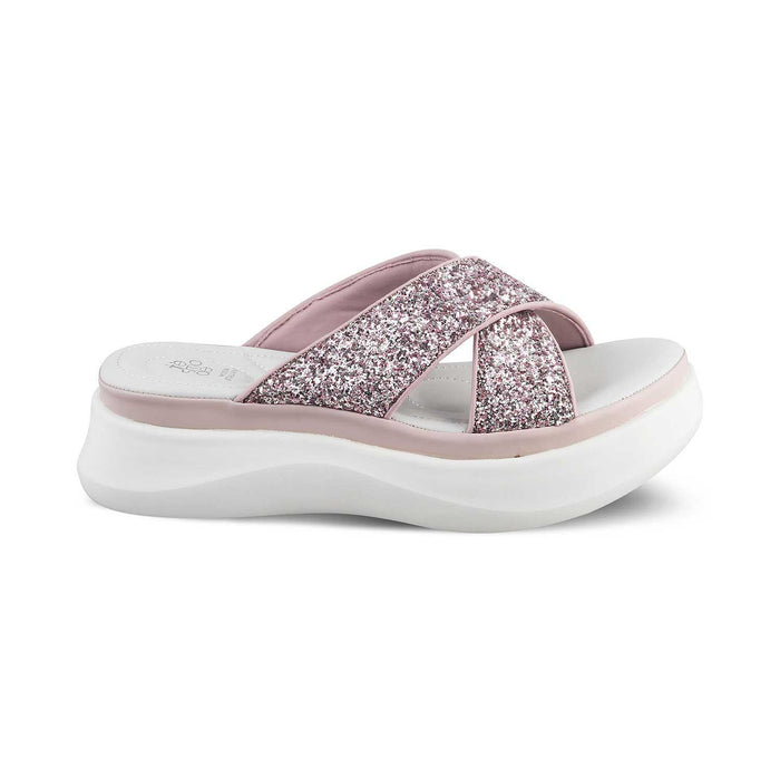 The Tonned Pink Women's Dress Wedges Tresmode - Tresmode