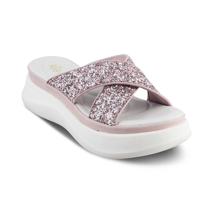 The Tonned Pink Women's Dress Wedges Tresmode - Tresmode