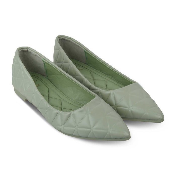 The Tory Green Women's Dress Ballerinas Tresmode - Tresmode