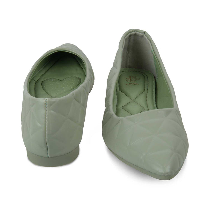 The Tory Green Women's Dress Ballerinas Tresmode - Tresmode