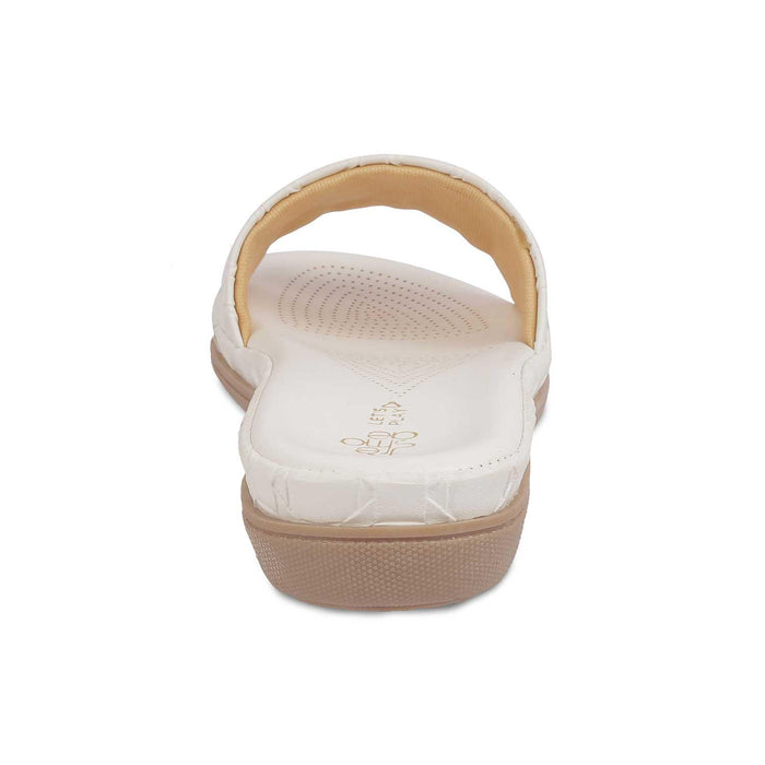 The Vienna White Women's Casual Flats Tresmode - Tresmode