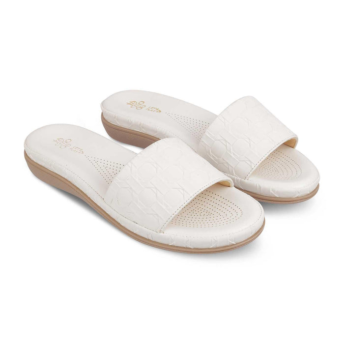 The Vienna White Women's Casual Flats Tresmode - Tresmode