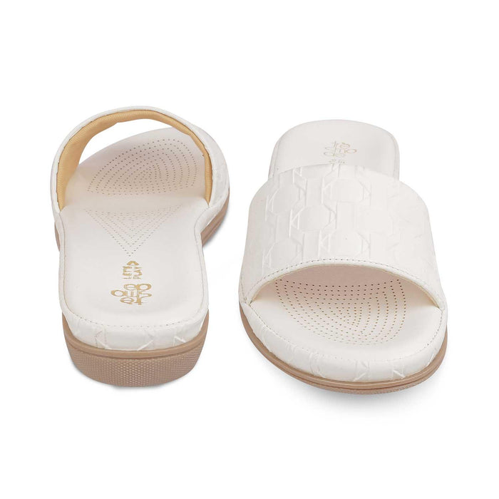 The Vienna White Women's Casual Flats Tresmode - Tresmode