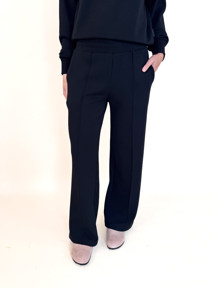 Varley The Wide Leg Pant - Black – women's bottoms