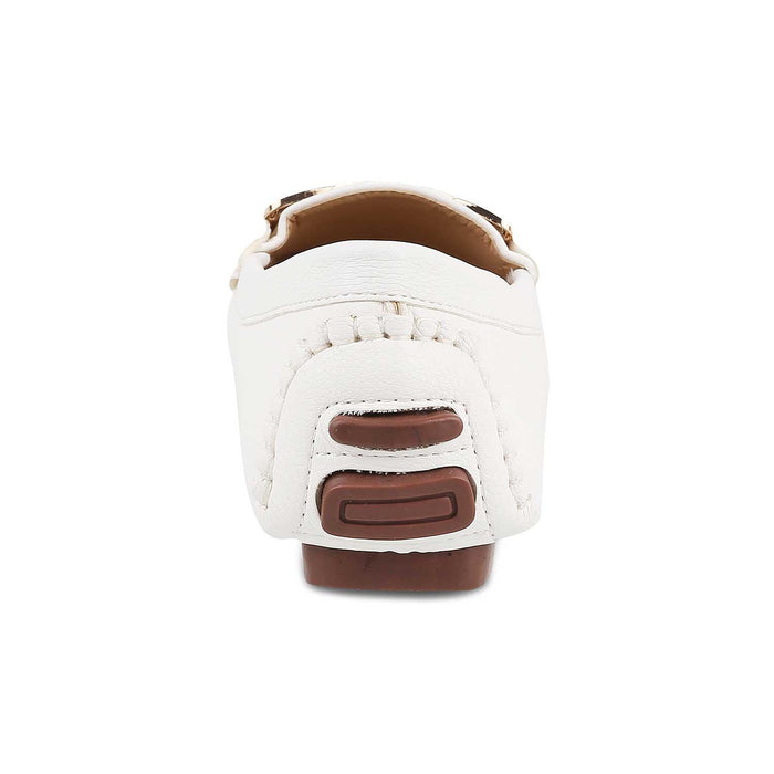 The Yon-New White Women's Dress Loafers Tresmode - Tresmode