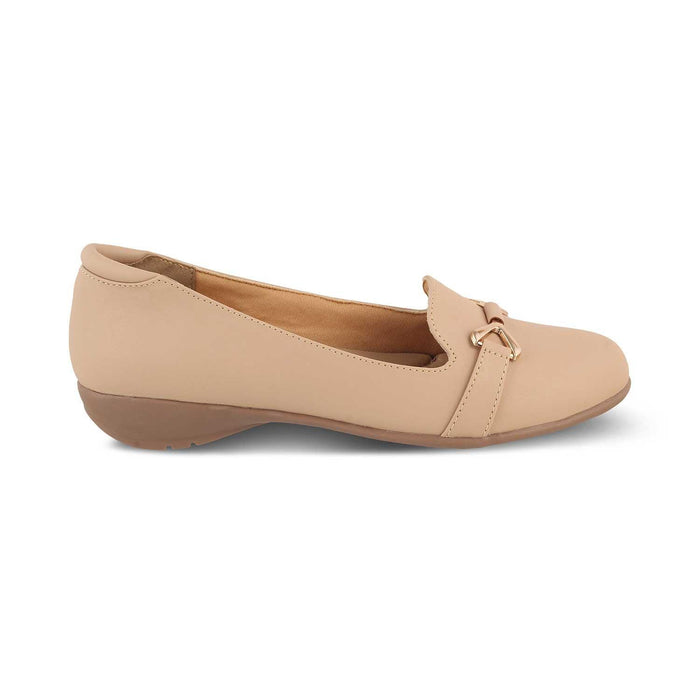 The Yorker Beige Women's Dress Ballerinas Tresmode - Tresmode