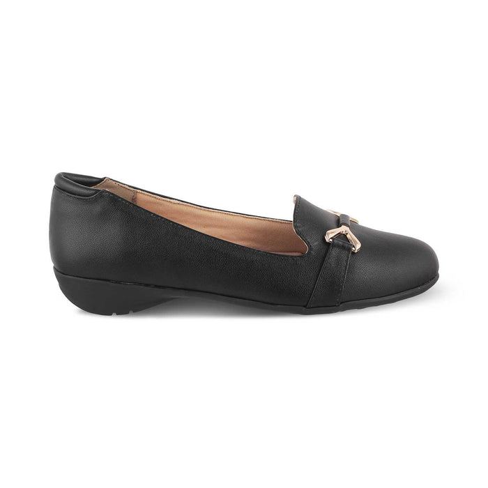 The Yorker Black Women's Dress Ballerinas Tresmode - Tresmode