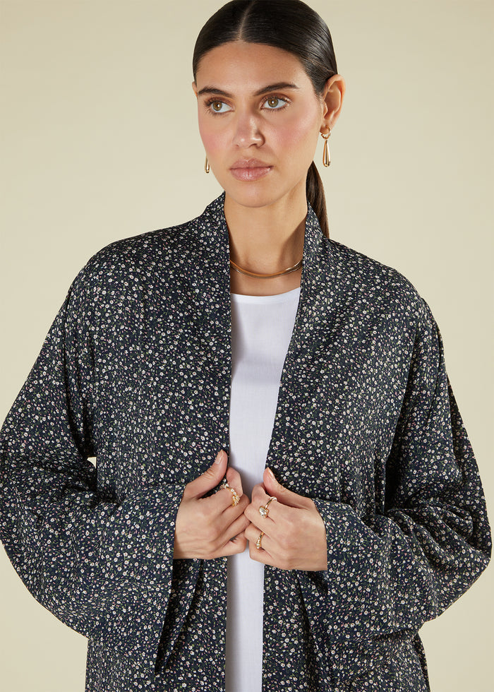 Tiny Floral Kimono