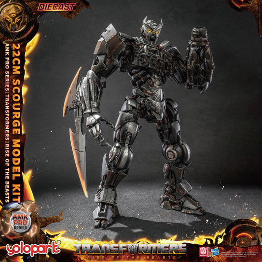 TRANSFORMERS : Rise of the Beasts AMK PRO Series 22cm Scourge Model Kit