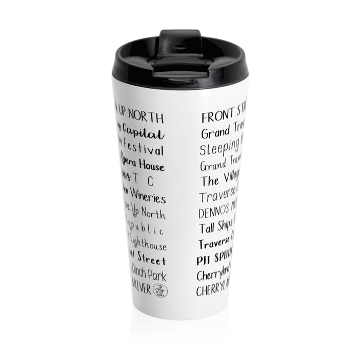 Traverse City, MI Travel Mug