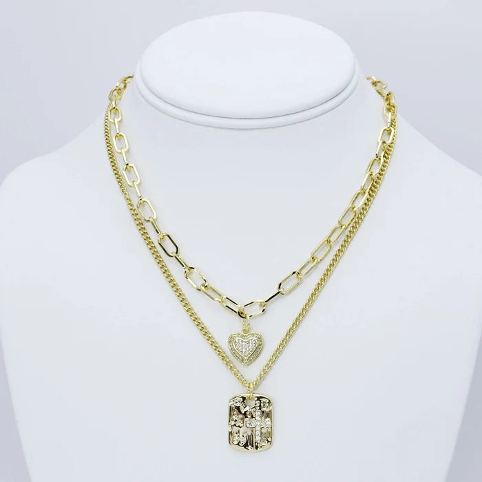 Treasured Glow Layer Necklace