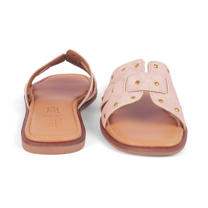 Adren Pink Women's Premium Flats Tresmode